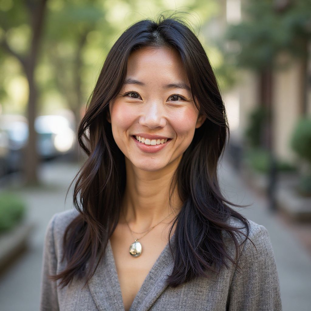 Portrait of Sarah, a community member